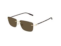 Gafas de sol Montblanc Hombre MB0429S005-GOLD-GOLD-BROWN56